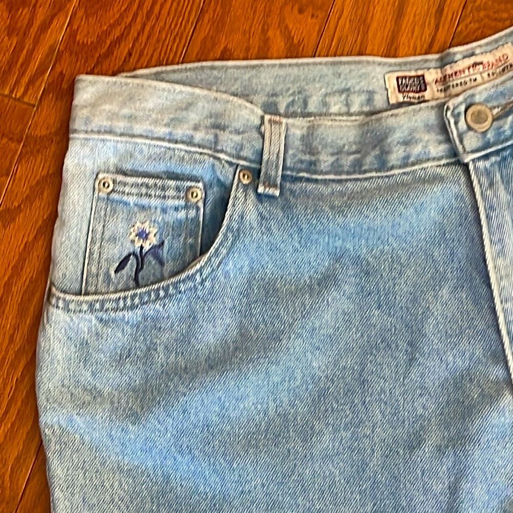Faded Glory Women High Rise Jean Shorts‎ - Picture 5 of 14